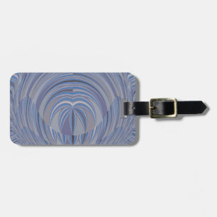 Big Heart Seamless Design Luggage Tag