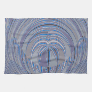 Big Heart Seamless Design Tea Towel