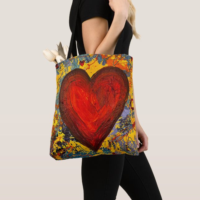 Big Heart Tote (Close Up)