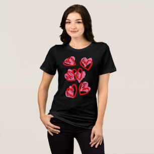 Big Heart Valentine's Day Tri-Blend Shirt