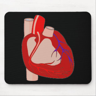 Big Hearted Mouse Mat