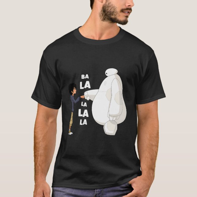 Big Hero 6 Fist Bump Ba La La La La T-Shirt (Front)