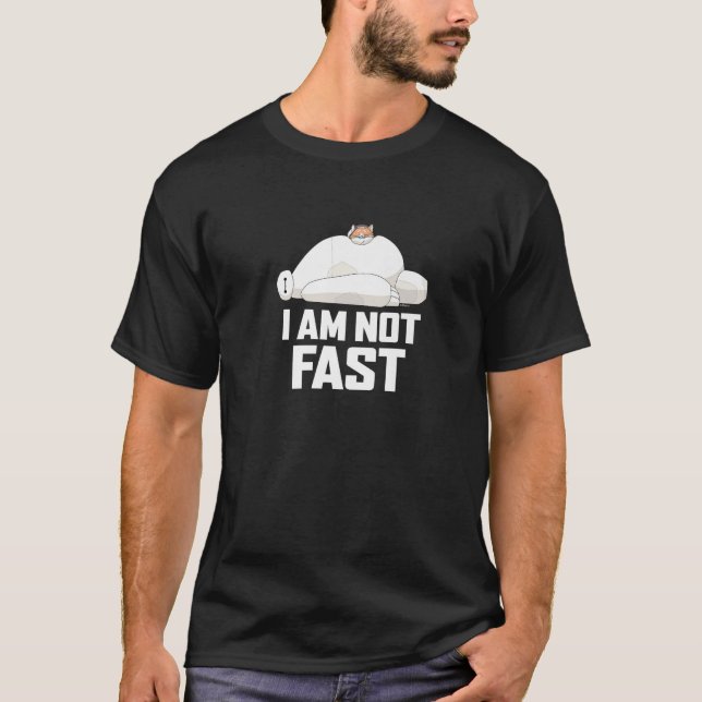 Big Hero 6 I Am Not Fast Premium  T-Shirt (Front)