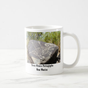 Big horn sheep petroglyph coffee mug