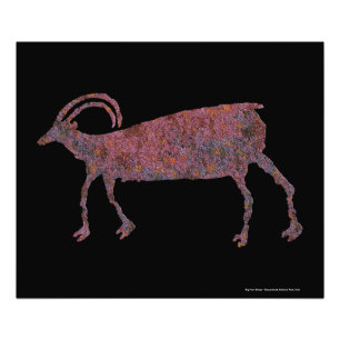 Big Horn Sheep Petroglyph Photo Print