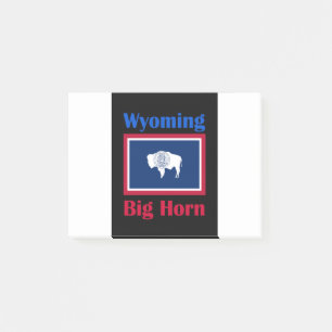 Big Horn Wyoming Post-it Notes