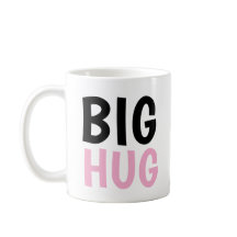 Big Hug for You Mum Cute Heart Love Gift Design