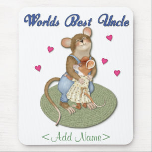 Big Hugs Uncle Mouse Mat