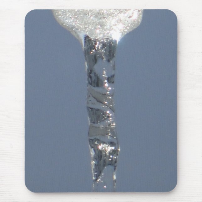 Big Icicle In Blue Sky Mouse Mat (Front)