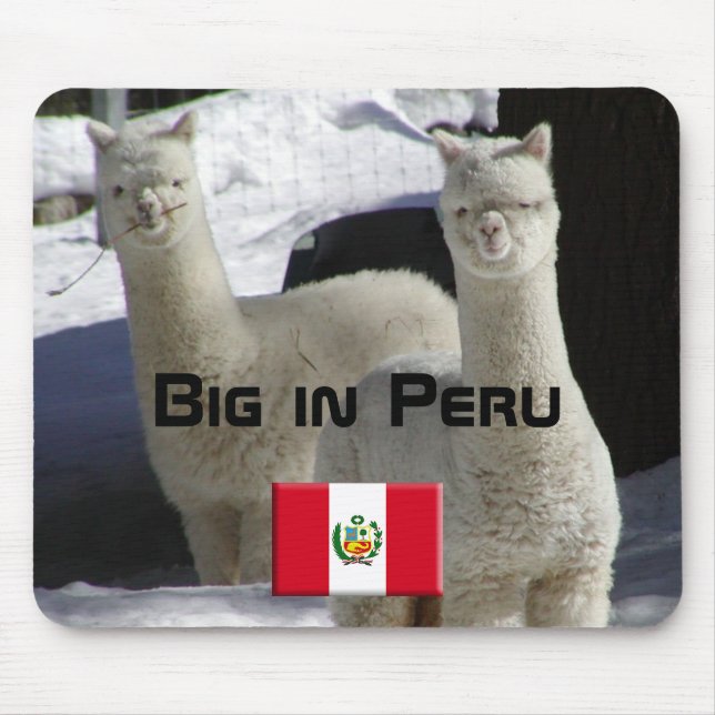 Big in Peru Mouse Mat (Front)