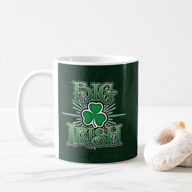 Big Irish Coffee Mug (With Donut)