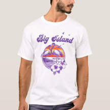 Big Island Hawaii Artistic Vacation Souvenir 
