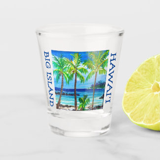 BIG ISLAND HAWAII SHOT GLASS