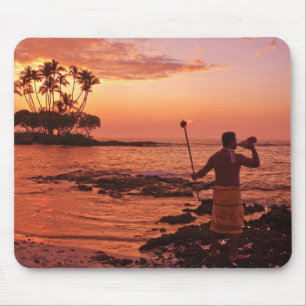 Big Island, Hawaii. Sunset, Big Island Hawaii. Mouse Mat