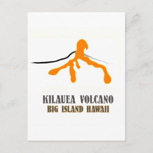 Big Island Lava Junkie Vertical Post Card