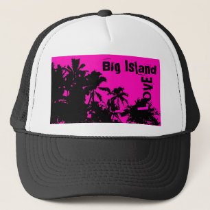Big Island Love palm hat