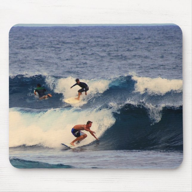 Big Island of Hawaii Surfers Mouse Mat (Front)