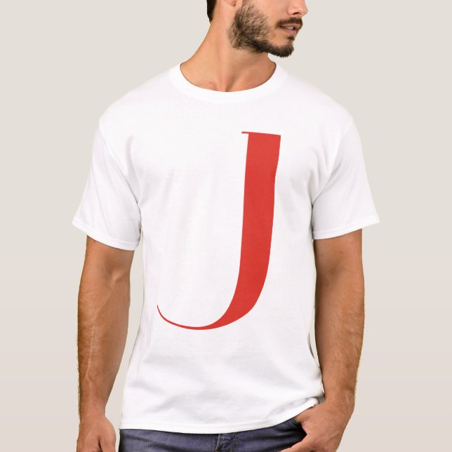 Big J: Jeanne Moderno Lettres T-Shirt (Front)