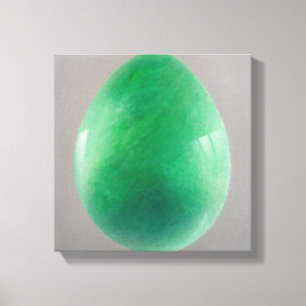 Big Jade Egg Canvas Print