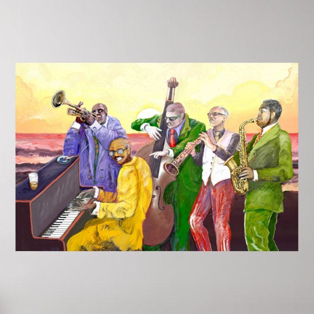 **Big JAzz Band** Poster (Front)