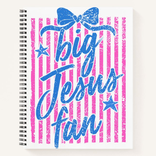 Big Jesus Fan Journal  (Front)