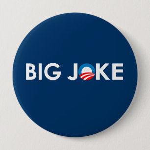 BIG JOKE 10 CM ROUND BADGE