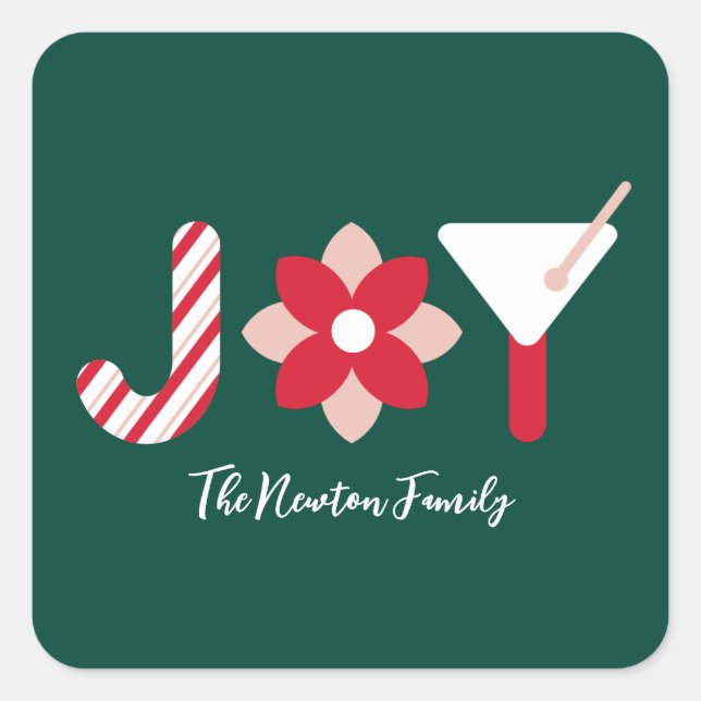 Big Joy Green Sticker (Front)