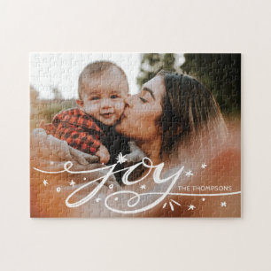 Big Joy Hand Lettered Photo Jigsaw Puzzle