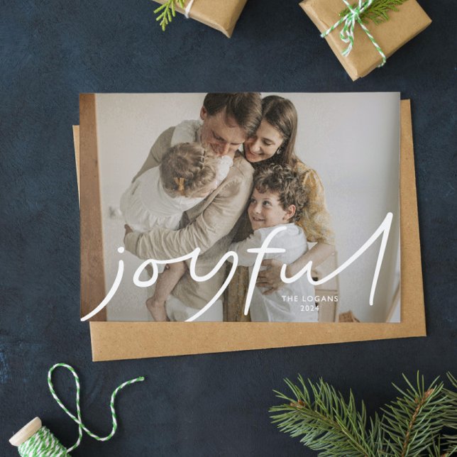 Big Joy Holiday Photo card (Creator Uploaded)