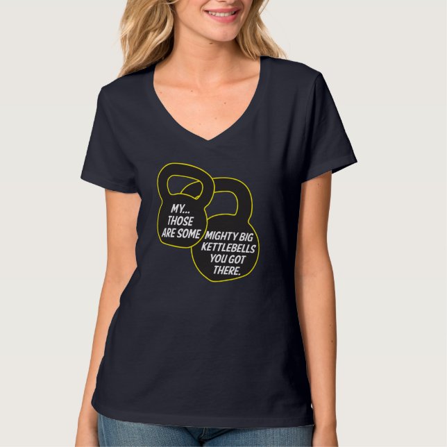 Big Kettlebells... T-Shirt (Front)