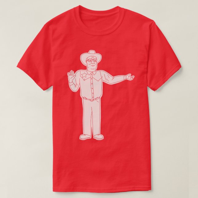 Big King of The Hill T-Shirt (Design Front)