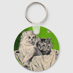big kitten little kitten key ring