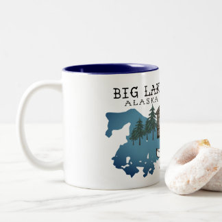 Big Lake Alaska Cabin Mug