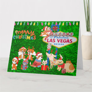 BIG Las Vegas Christmas Card