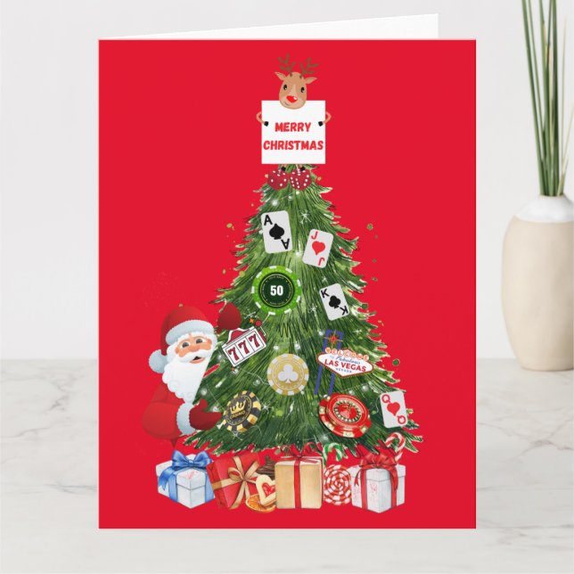 BIG Las Vegas Christmas Card (Front)