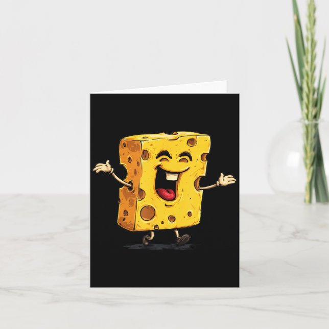 Big Laughing Cheese Card (Front)