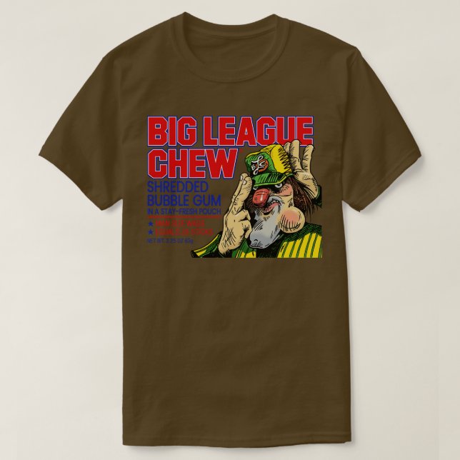 Big League Chew Gum T-Shirt (Design Front)