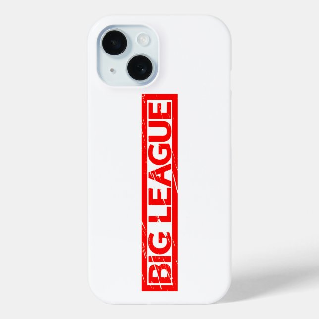 Big League Stamp Case-Mate iPhone Case (Back)