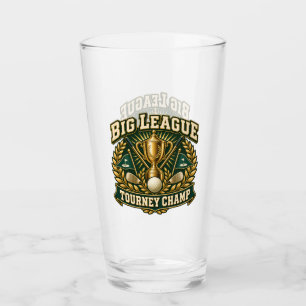 Big League Tourney Champ Two-Sided Pint Glass