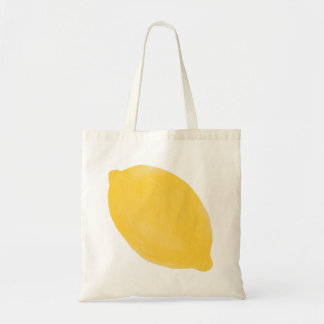 Big Lemon Tote Bag - Illustration