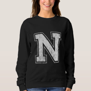 Big Letter N Sweatshirt