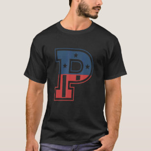 Big letter P T-Shirt