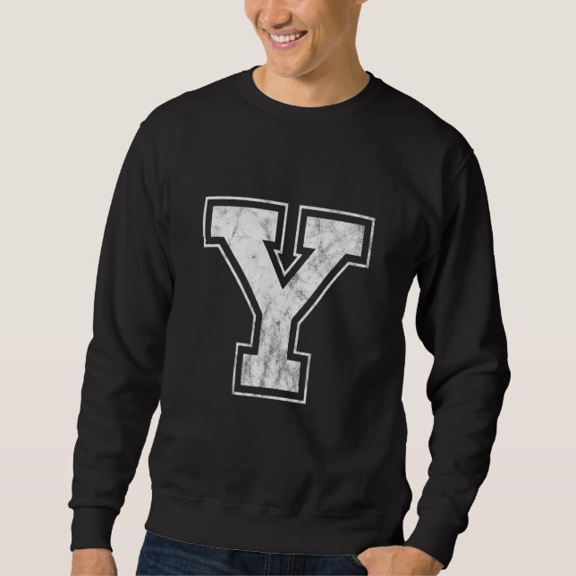 Big Letter Y Sweatshirt (Front)