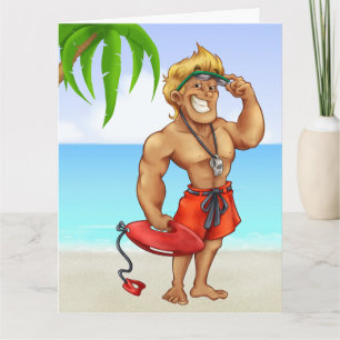 BIG (Lifeguard) Greeting Card - SRF