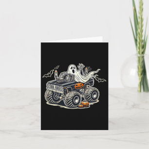 Big Little Boys Halloween Shirt Ghost Skeleton Kid Card