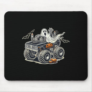 Big Little Boys Halloween Shirt Ghost Skeleton Kid Mouse Mat