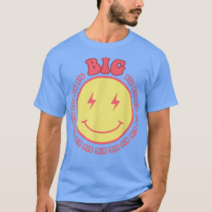 Big Little Gbig Sorority Reveal Set Cute Face11 T-Shirt