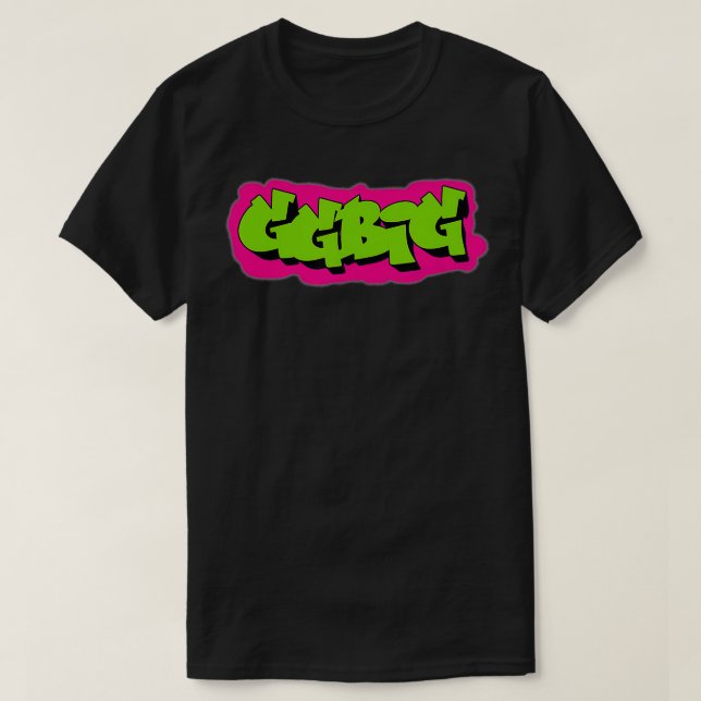 Big Little Sorority Reveal  90s Theme Fresh Graffi T-Shirt (Design Front)