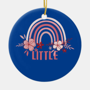 Big Little Sorority Week Reveal College Sister Ceramic Tree Decoration