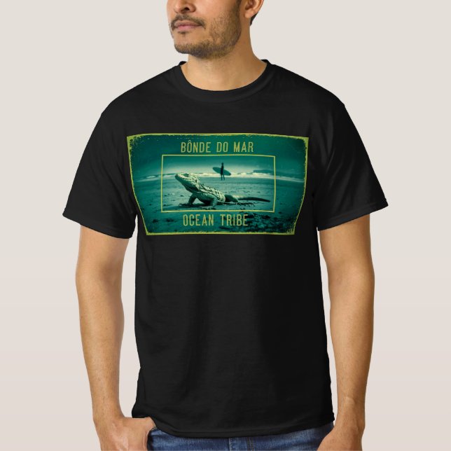 Big Lizard - Seas boat T-Shirt (Front)